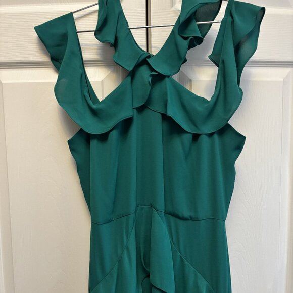 NWT Green Formal Maxi Dress, Size 6 by BCBG Maxazria - Picture 3 of 5